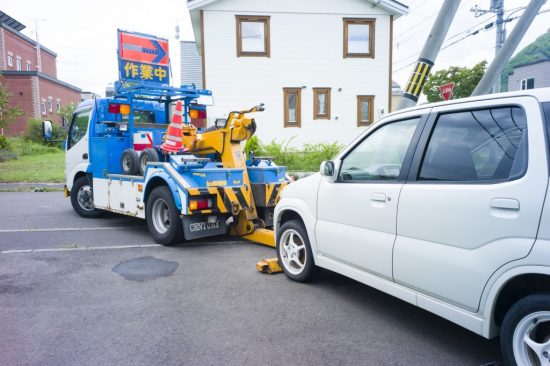 車の牽引