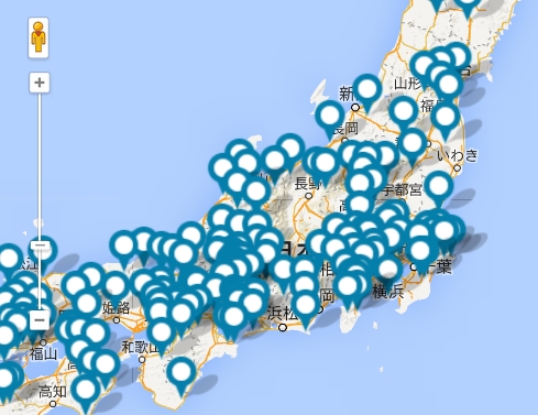 ドライビングコース検索マップ