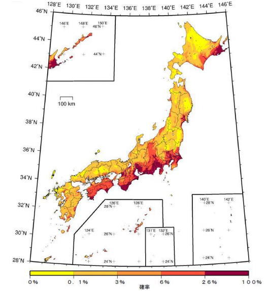 地震が起きる可能性